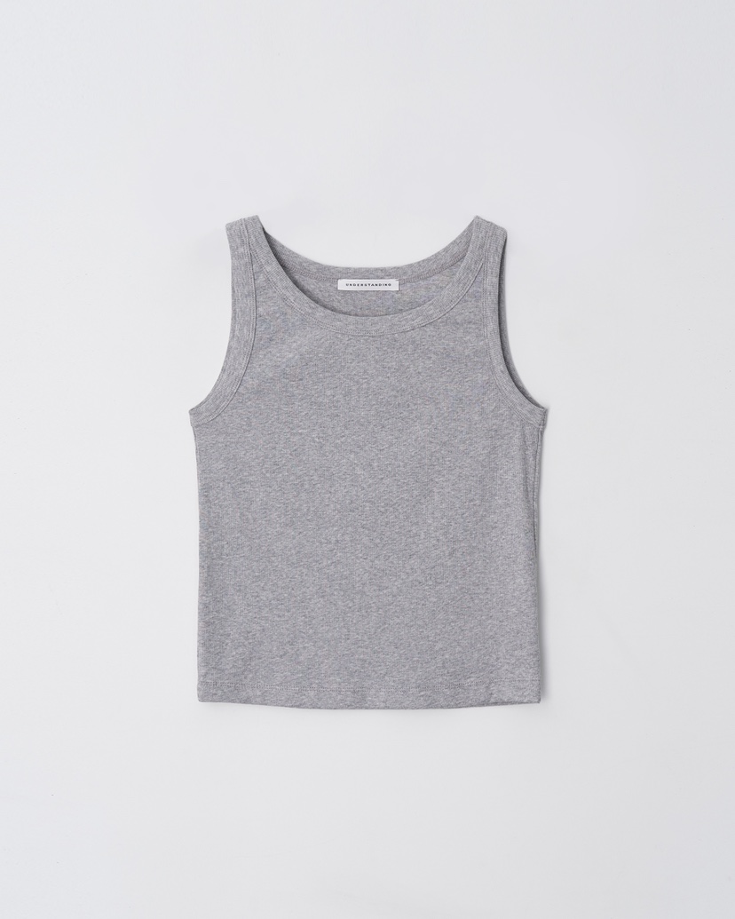 UNDERSTANDING韓國直郵女裝新款26春夏休閑人氣吊帶背心羅紋UNDERSTANDING吊帶/背心圖色1