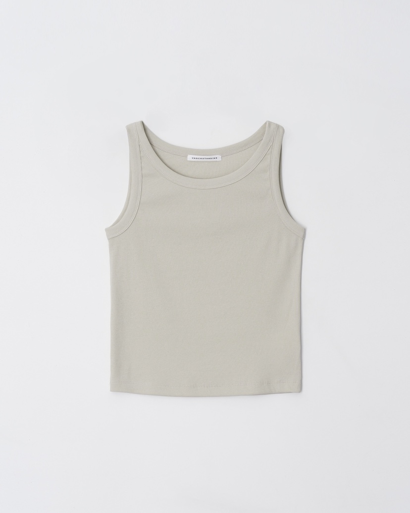 UNDERSTANDING韓國直郵女裝新款26春夏休閑人氣吊帶背心羅紋UNDERSTANDING吊帶/背心圖色2