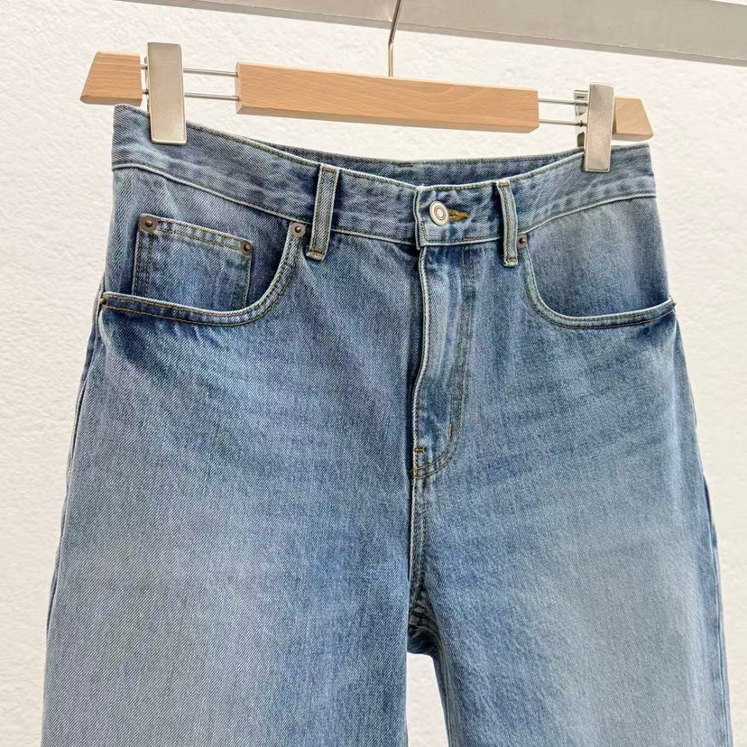 STATEMENT韓國代購女裝新品職業時尚休閑人氣推薦熱賣牛仔褲STATEMENT牛仔褲