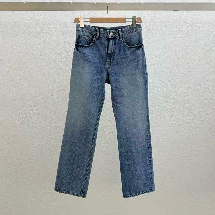 STATEMENT韓國代購女裝新品職業時尚休閑人氣推薦熱賣牛仔褲STATEMENT牛仔褲