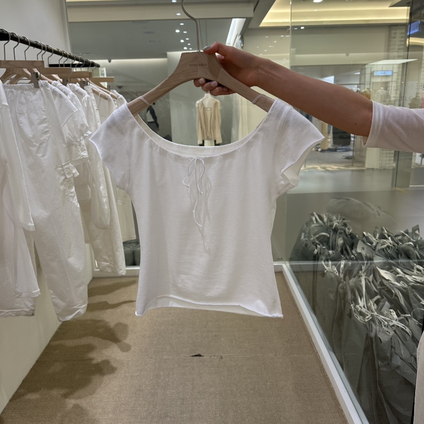 VEGETABLE韓國東大門直郵女裝新品職業推薦26春夏休閑T恤VEGETABLET恤圖色1