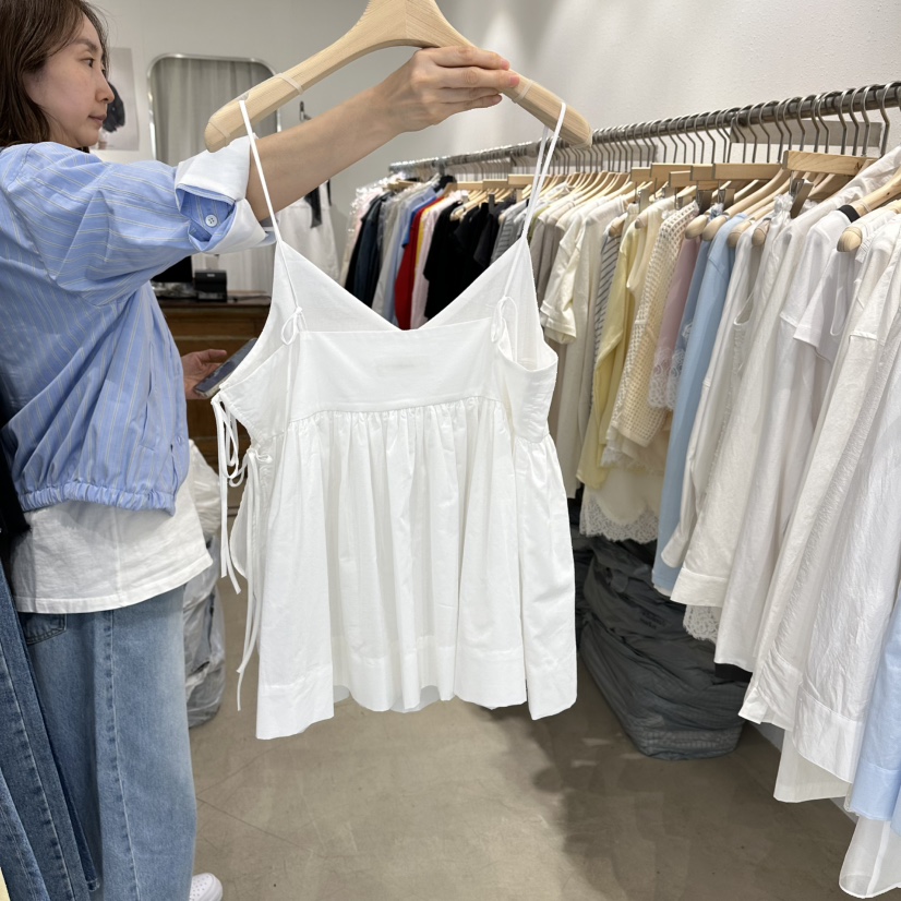 ACKER韓國直郵實拍女士新款26春夏休閑人氣職業吊帶背心絲帶ACKER吊帶/背心