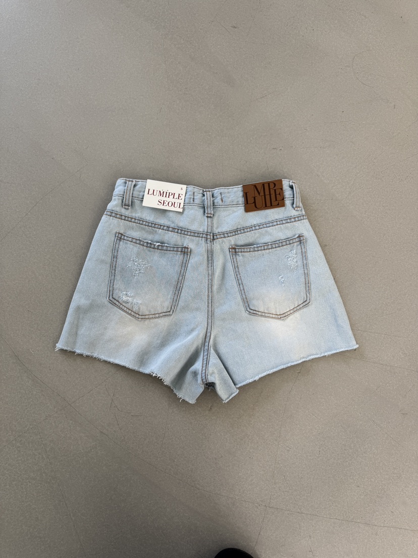 LUMIPLE韓國代購女士新款熱賣人氣26春夏休閑推薦時尚短褲LUMIPLE短褲