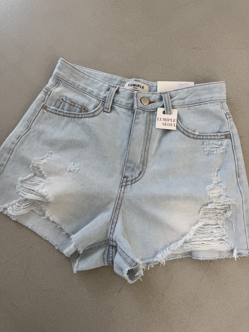 LUMIPLE韓國代購女士新款熱賣人氣26春夏休閑推薦時尚短褲LUMIPLE短褲