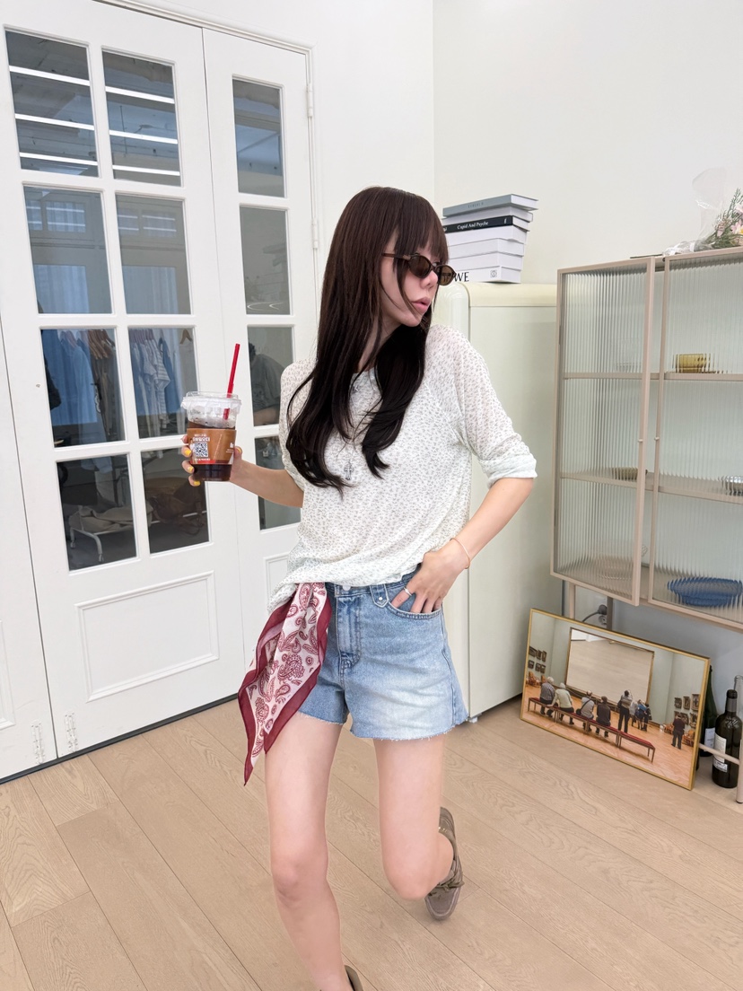 LUMIPLE韓國東大門直郵女裝新品職業26春夏人氣推薦時尚短褲LUMIPLE短褲