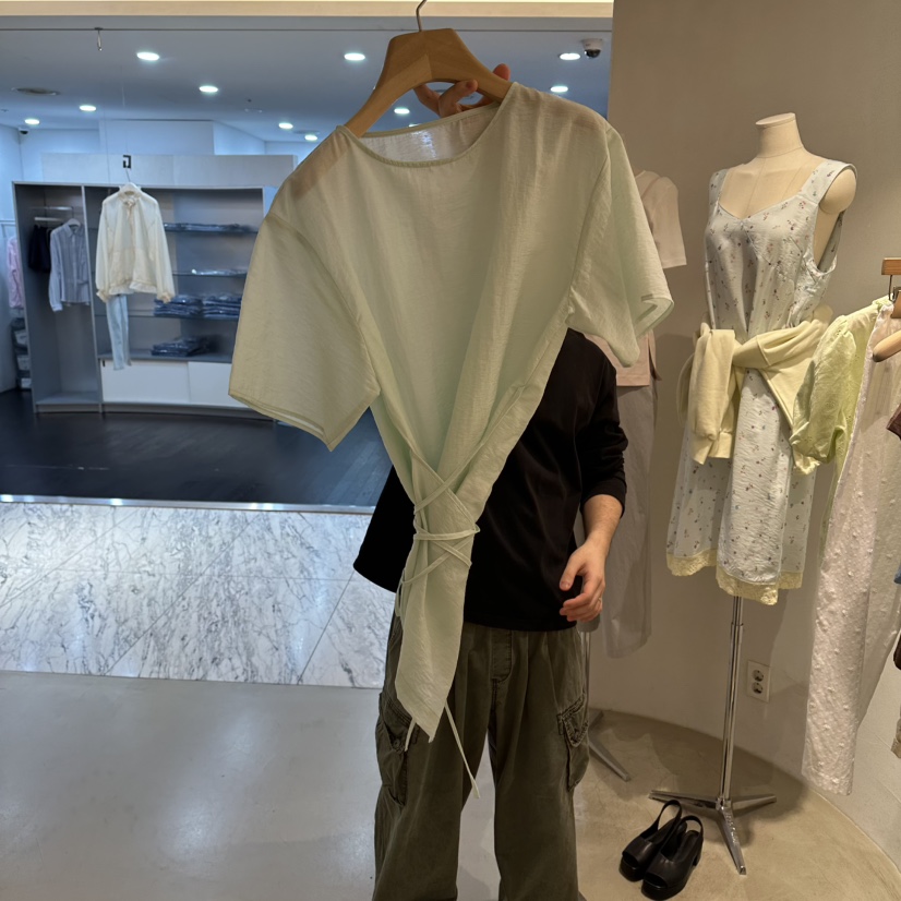 ROOM K-P韓國東大門代購女士新品熱賣時尚人氣襯衫蕾絲衫roomk襯衫/蕾絲衫圖色3