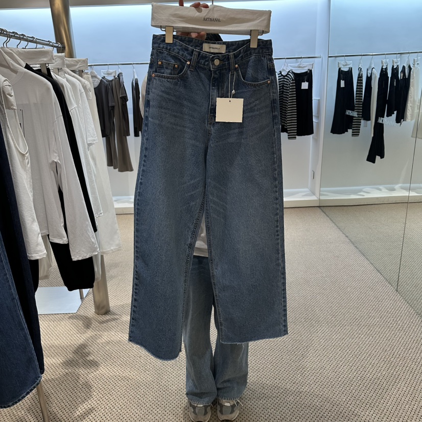 ARTISANAL韓國東大門直郵女士新款人氣時尚休閑職業牛仔褲ARTISANAL牛仔褲圖色1