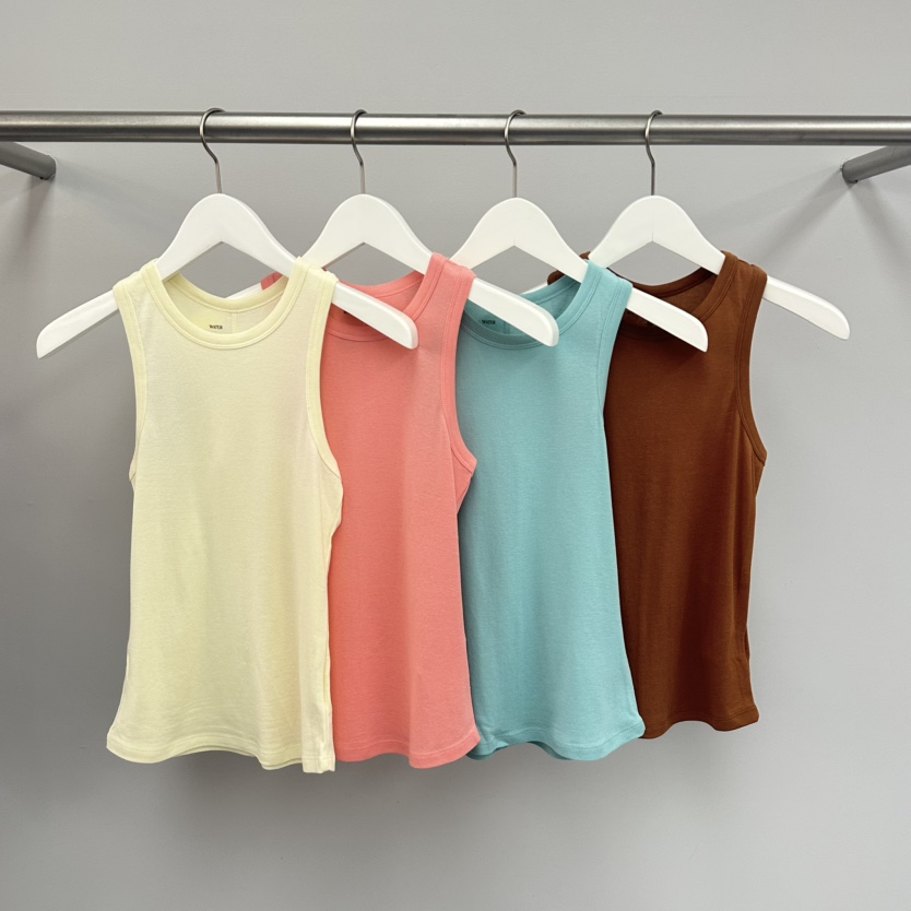 WATER/RIVER韓國代購女士新品時尚26春夏人氣熱賣吊帶背心WATER/RIVER吊帶/背心