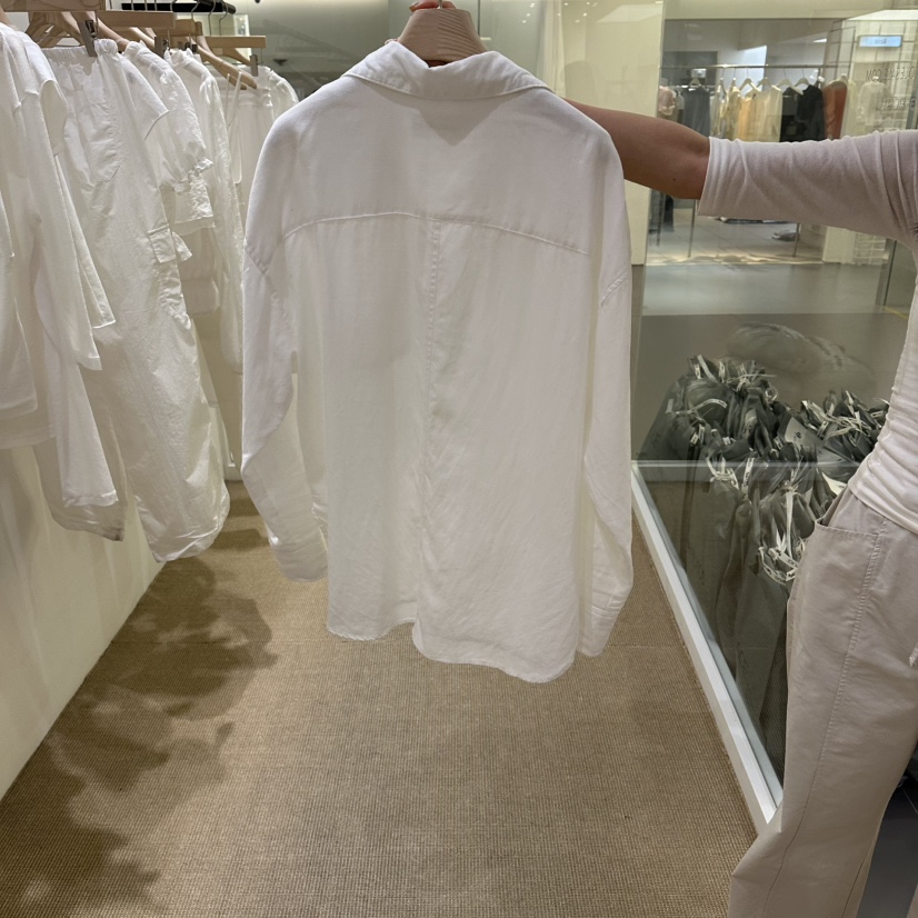 VEGETABLE韓國東大門代購女裝新品時尚26春夏襯衫蕾絲衫亞麻布VEGETABLE襯衫/蕾絲衫