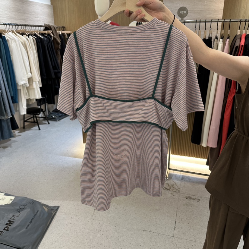 BISHOP/APOINT/3MARCH韓國直郵實拍女裝新款26春夏套裝條紋BISHOP/APOINT/3MARCH套裝