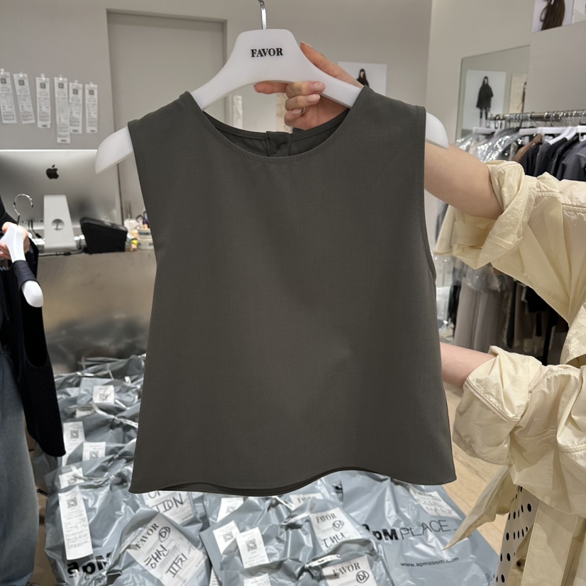 FAVOR-P韓國東大門代購女裝新款26春夏休閑熱賣吊帶背心FAVOR-P吊帶/背心圖色2