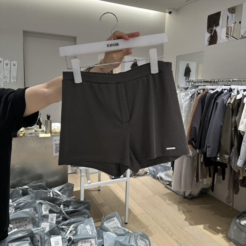 FAVOR-P韓國東大門直郵女士新品時尚熱賣人氣26春夏短褲FAVOR-P短褲圖色4