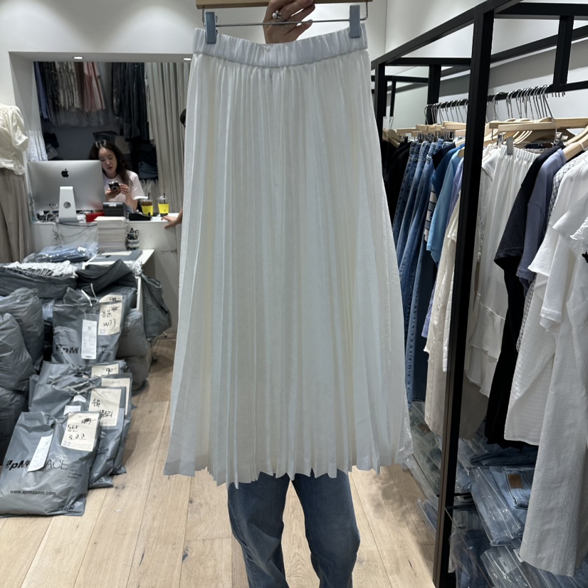 BRUNI/RICOTTA韓國直郵實拍女裝新款職業時尚26春夏長裙BRUNI/RICOTTA長裙