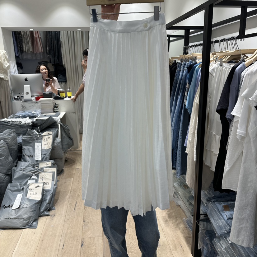 BRUNI/RICOTTA韓國直郵實拍女裝新款職業時尚26春夏長裙BRUNI/RICOTTA長裙圖色1