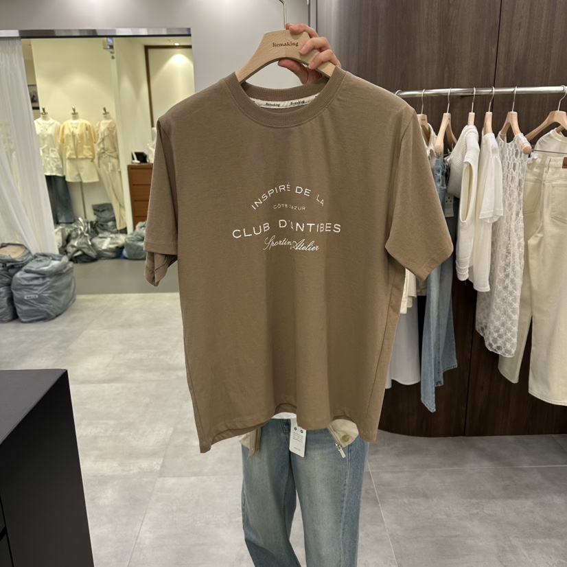 URBANSTORY/REMAKING韓國直郵實拍女裝新款時尚職業休閑T恤Remaking/URBANSTORYT恤圖色4