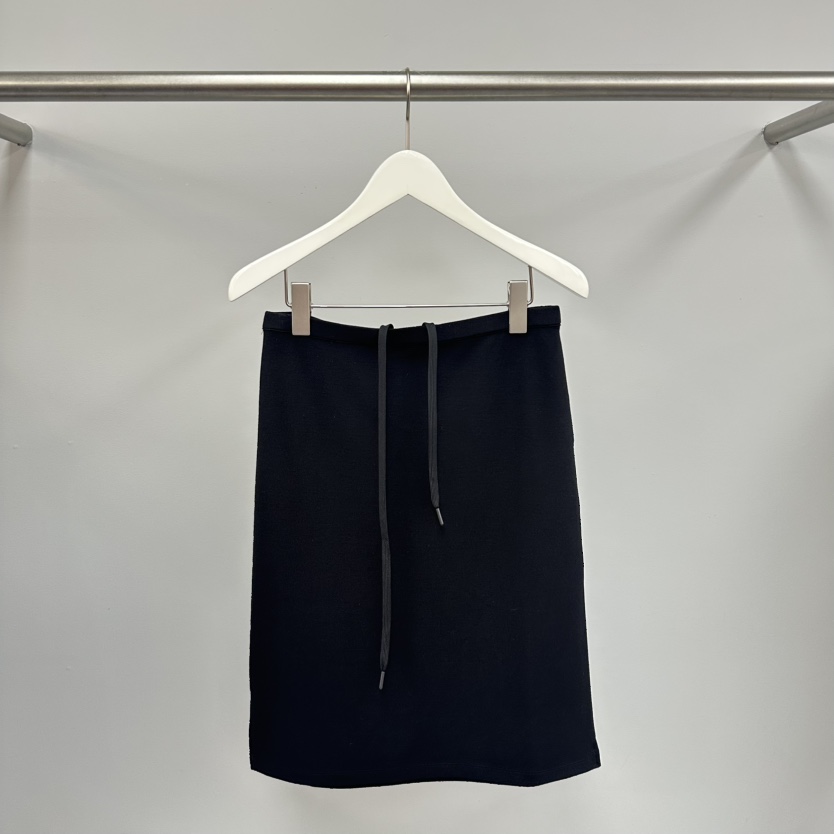 WATER/RIVER韓國直郵實拍女裝新款人氣推薦半身裙中短裙WATER/RIVER半身裙/中短裙圖色2黑色