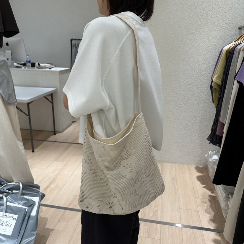 EPIC-S韓國直郵實拍女士新款職業26春夏單肩斜跨包鉤針編織EPIC-S單肩/斜跨包圖色1