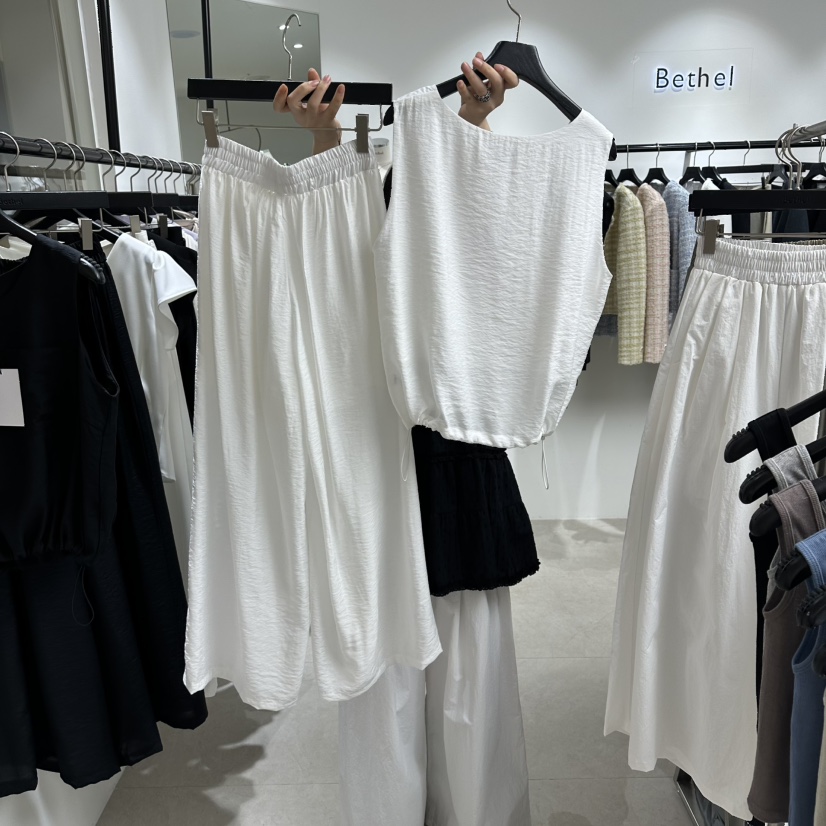 BETHEL韓國東大門直郵女士新品熱賣人氣職業套裝口袋柔軟BETHEL套裝