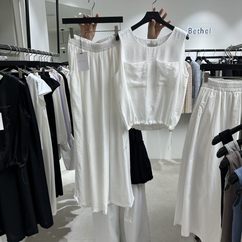 BETHEL韓國東大門直郵女士新品熱賣人氣職業套裝口袋柔軟BETHEL套裝圖色1