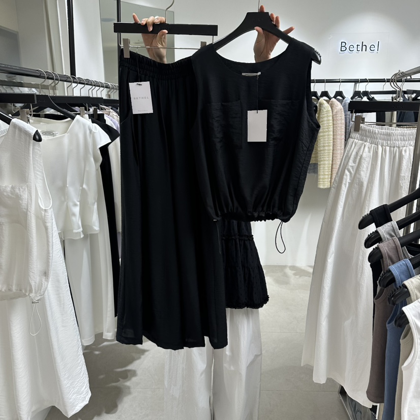 BETHEL韓國東大門直郵女士新品熱賣人氣職業套裝口袋柔軟BETHEL套裝圖色2