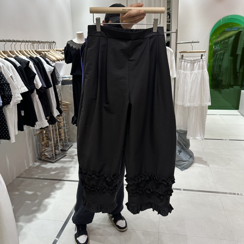 MINI UNNI韓國直郵實拍女士新品26春夏推薦熱賣時尚休閑褲MINI UNNI休閑褲圖色2