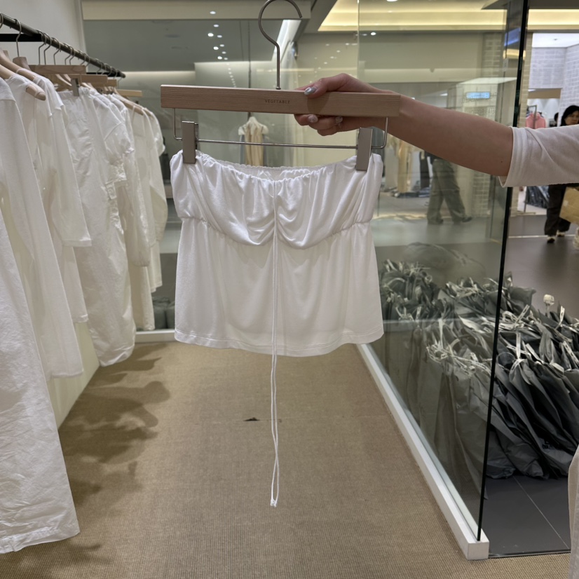 VEGETABLE韓國直郵女士新款26春夏推薦時尚休閑職業吊帶背心VEGETABLE吊帶/背心圖色1