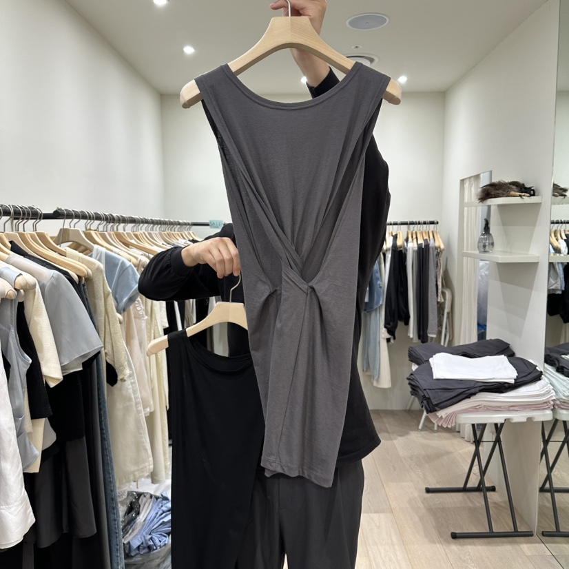 NOTTINGHAM/AVECNOUS/MODEST韓國東大門直郵女裝新款時尚吊帶背心NOTTINGHAM/AVECNOUS/MODEST吊帶/背心