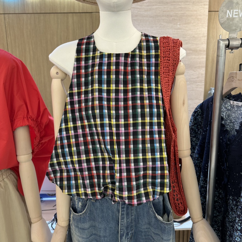 BISHOP/APOINT/3MARCH韓國直郵實拍女士新款休閑吊帶背心BISHOP/APOINT/3MARCH吊帶/背心圖色5