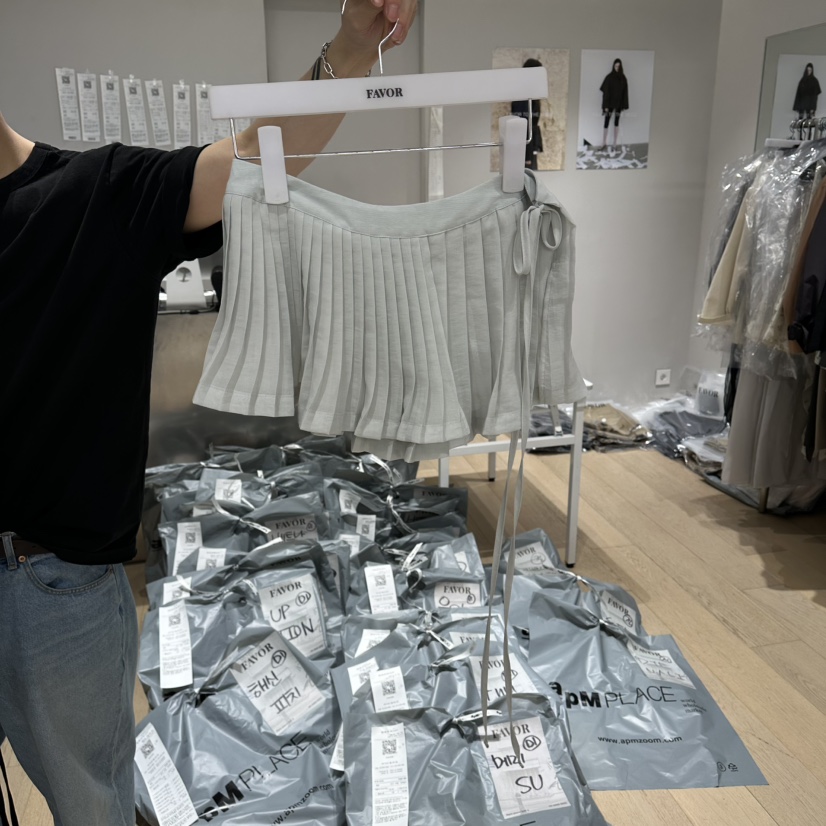 FAVOR-P韓國東大門代購女士新款推薦職業時尚休閑熱賣短裙FAVOR-P短裙圖色2