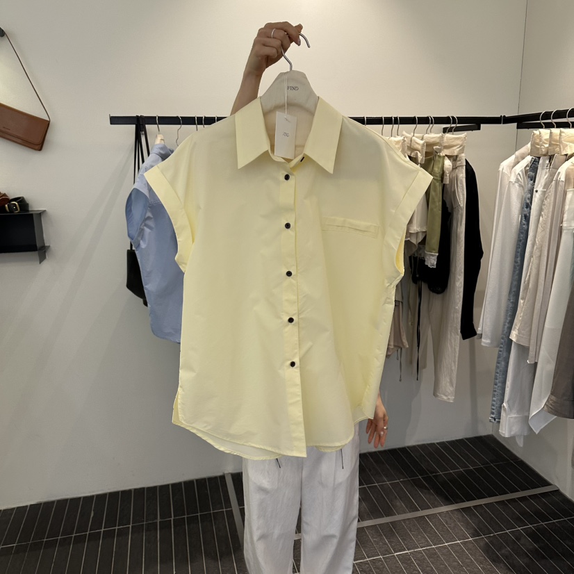 FIND-P韓國東大門代購女裝新品職業26春夏時尚襯衫蕾絲衫FIND-P襯衫/蕾絲衫圖色2