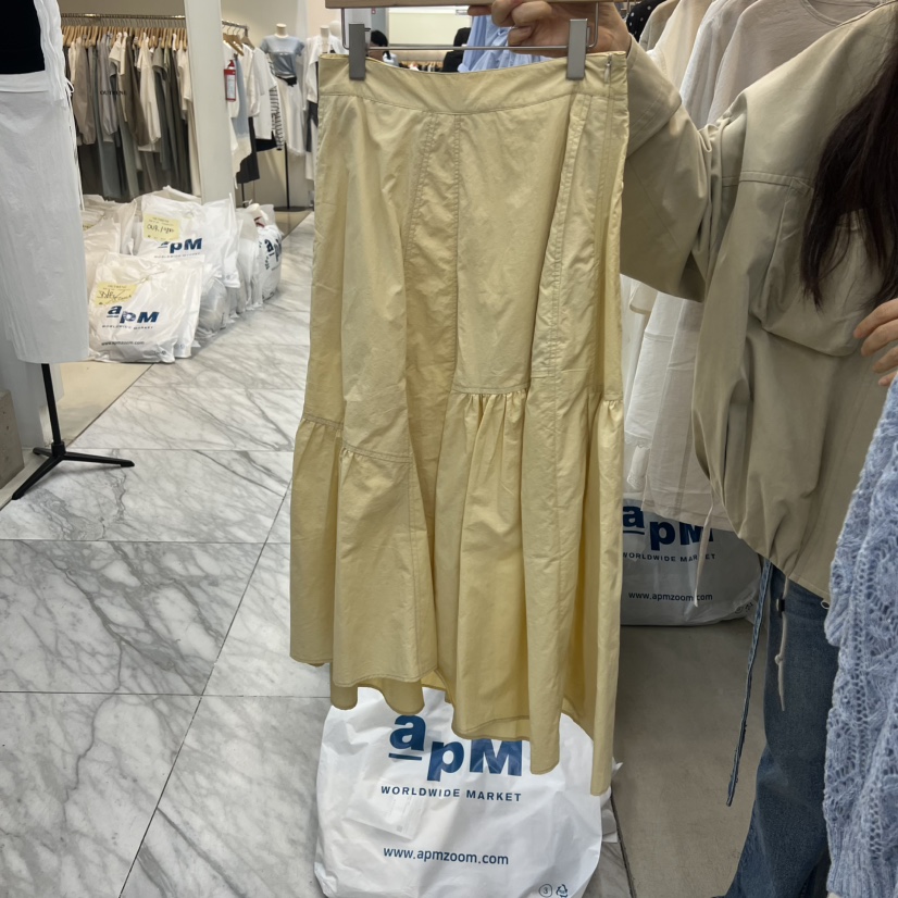 AFTERGLOW韓國代購女裝新品推薦職業熱賣人氣半身裙中短裙AFTERGLOW半身裙/中短裙圖色2