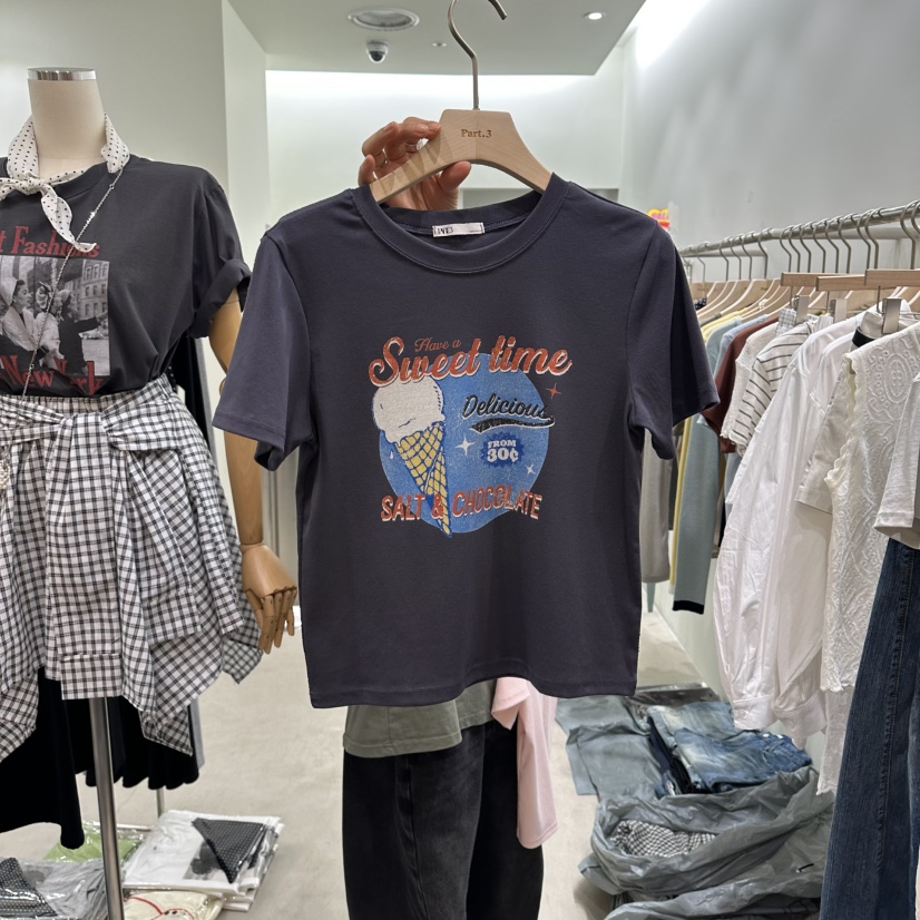 PART3韓國代購女裝新款職業人氣26春夏時尚推薦熱賣休閑T恤Part.3T恤圖色3