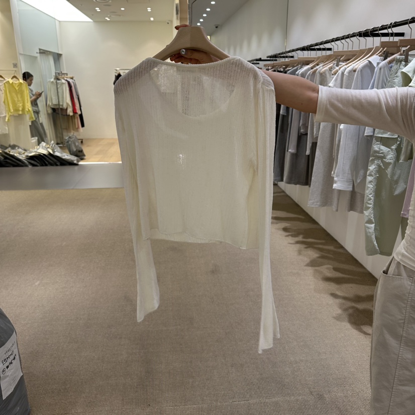 VEGETABLE韓國東大門直郵女裝新品休閑26春夏推薦職業針織衫VEGETABLE針織衫