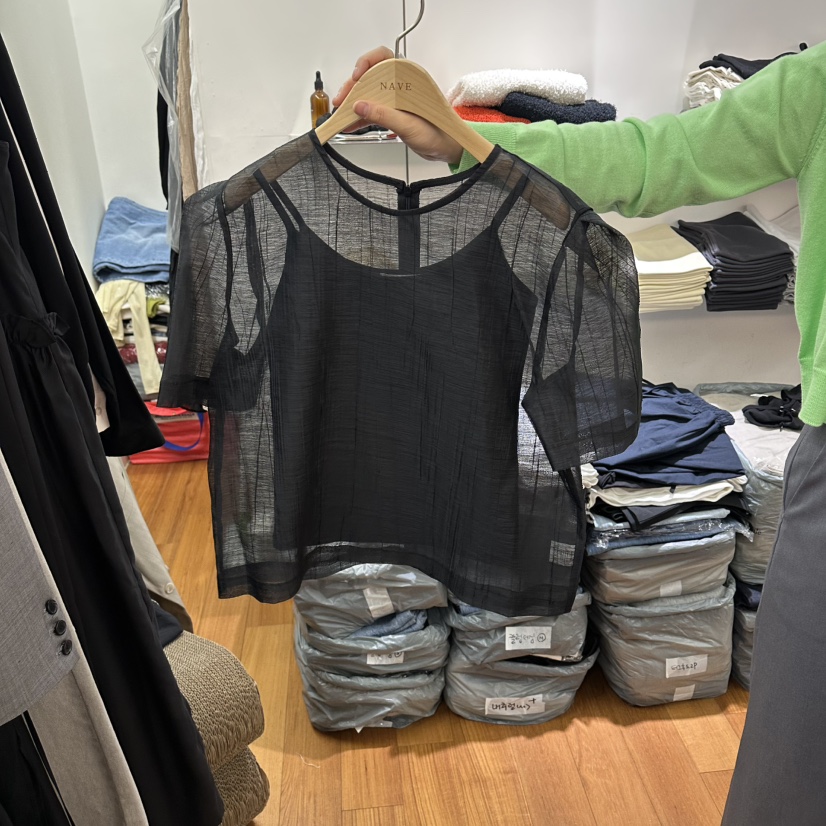 NAVE韓國東大門代購女士新品職業熱賣休閑時尚26春夏套裝NAVE套裝圖色3