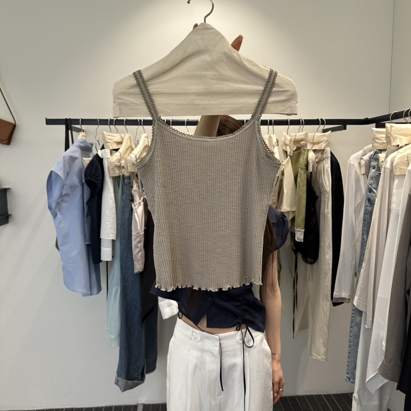 FIND-P韓國直郵女士新品人氣熱賣職業時尚26春夏吊帶背心FIND-P吊帶/背心