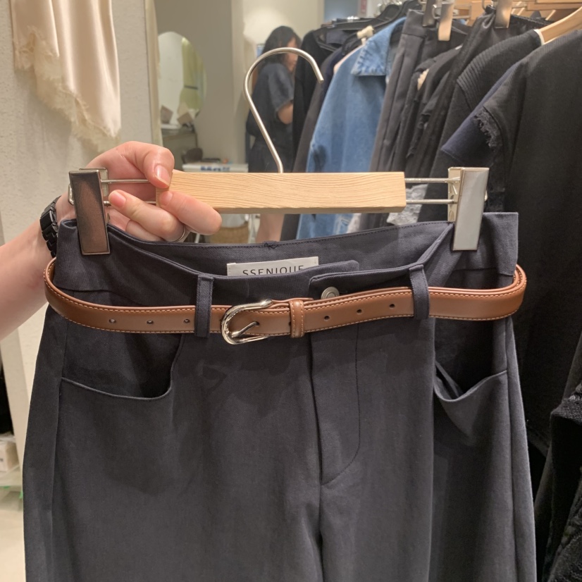 SSEMIENNE韓國直郵實拍女裝新款職業26春夏人氣時尚推薦腰帶SSENIQUE/SSEMIENNE腰帶圖色1