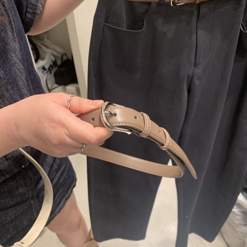 SSEMIENNE韓國直郵實拍女裝新款職業26春夏人氣時尚推薦腰帶SSENIQUE/SSEMIENNE腰帶圖色2