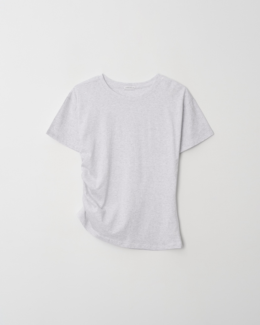 UNDERSTANDING韓國東大門直郵女裝新款休閑時尚26春夏T恤褶皺UNDERSTANDINGT恤圖色1