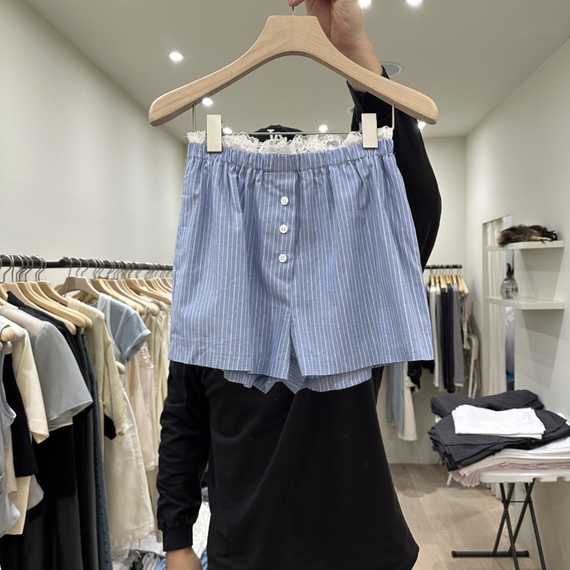 NOTTINGHAM/AVECNOUS/MODEST韓國東大門直郵女裝新品休閑短褲NOTTINGHAM/AVECNOUS/MODEST短褲圖色2