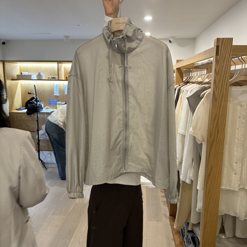 ROUNDER韓國直郵實拍女裝新款人氣推薦時尚休閑職業夾克拉鏈ROUNDER夾克圖色2