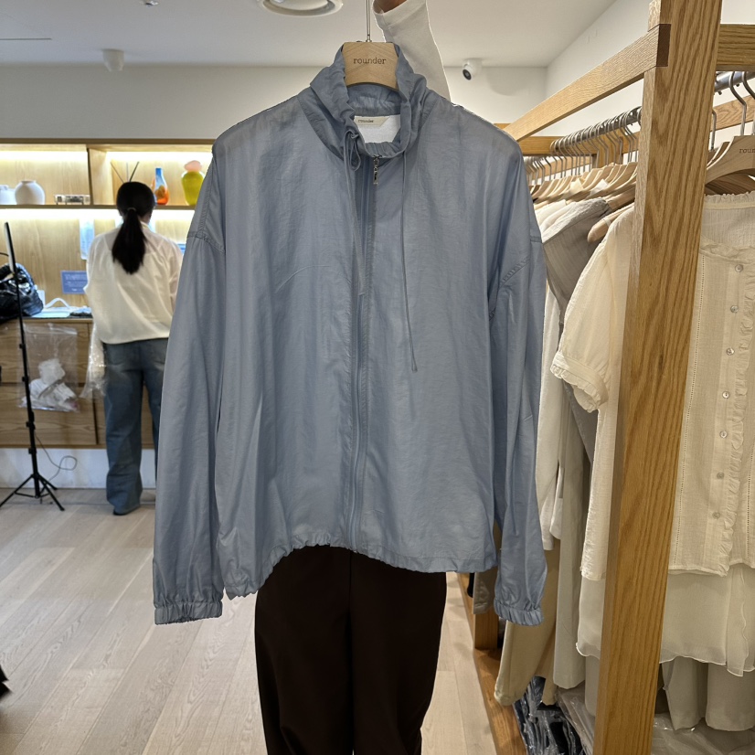 ROUNDER韓國直郵實拍女裝新款人氣推薦時尚休閑職業夾克拉鏈ROUNDER夾克圖色3