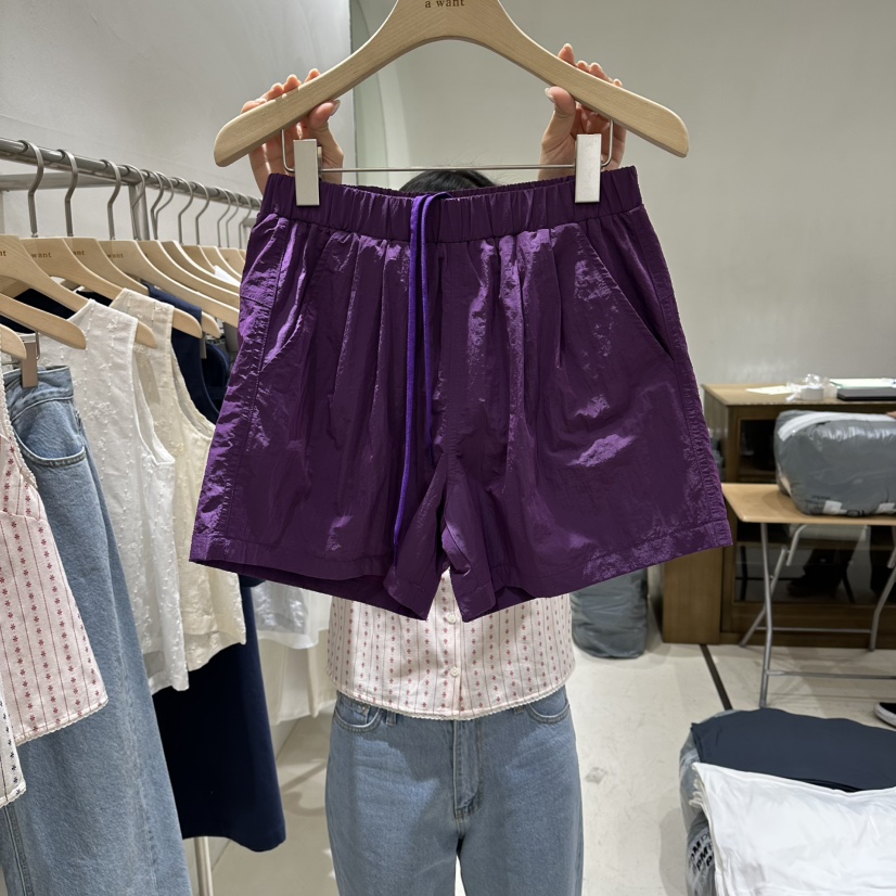 A WANT韓國東大門代購女裝新款時尚推薦職業熱賣休閑短褲A WANT短褲圖色2