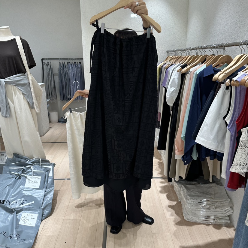 EPIC-S韓國直郵實拍女士新款職業時尚推薦休閑26春夏長裙EPIC-S長裙