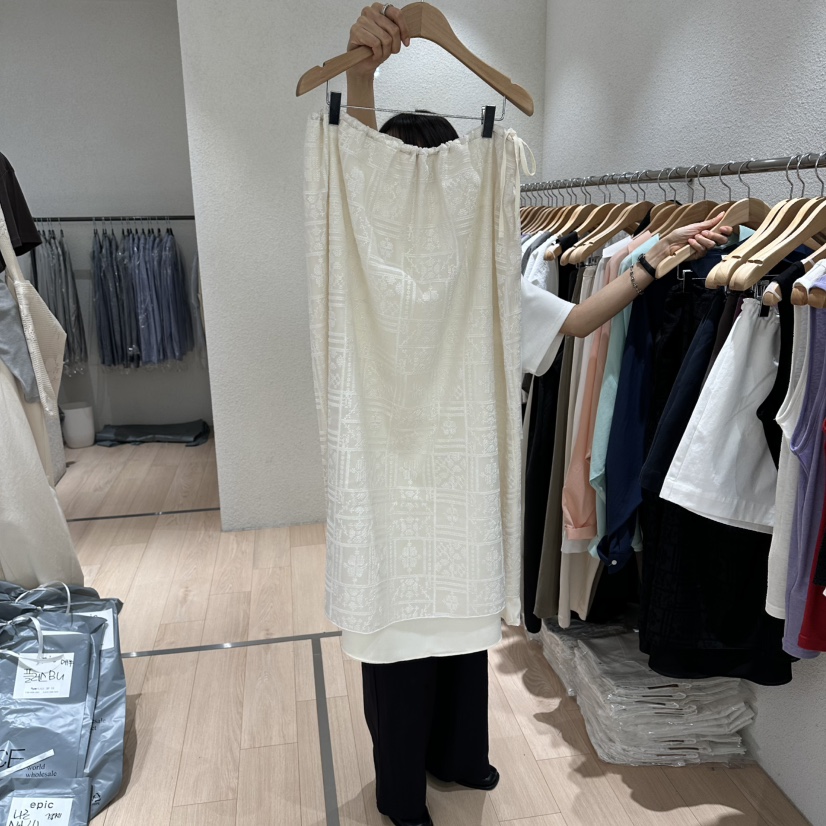 EPIC-S韓國直郵實拍女士新款職業時尚推薦休閑26春夏長裙EPIC-S長裙圖色1