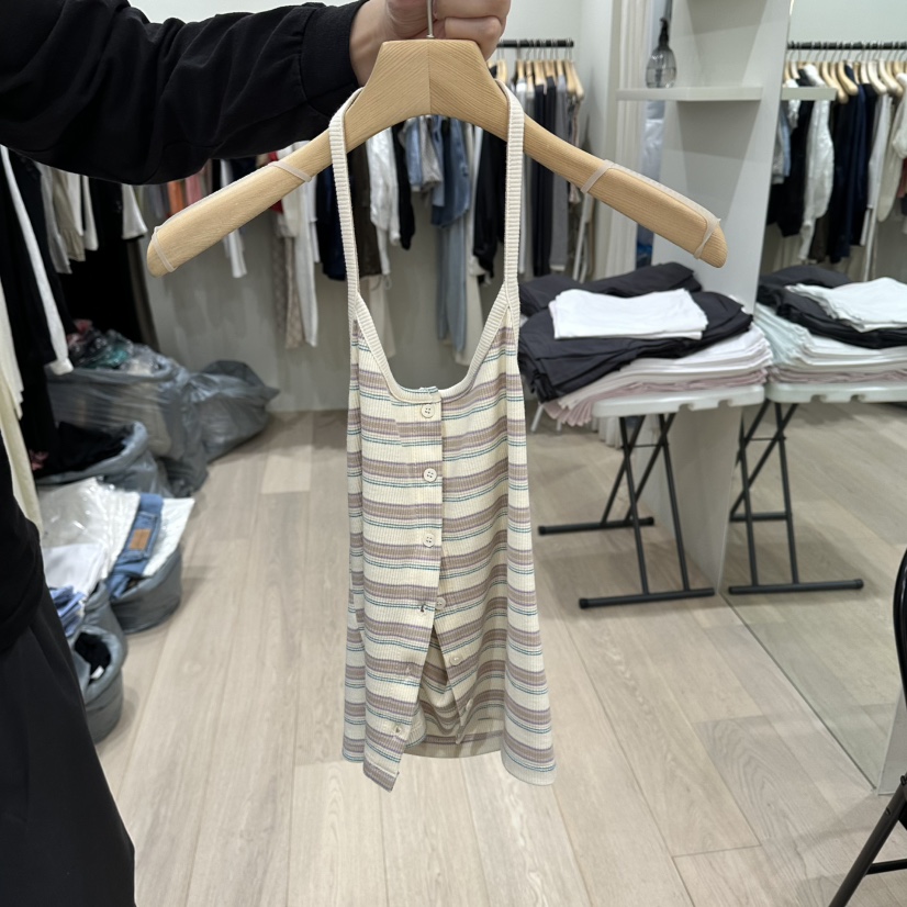 NOTTINGHAM/AVECNOUS/MODEST韓國直郵實拍女裝新款人氣吊帶背心不含內搭NOTTINGHAM/AVECNOUS/MODEST吊帶/背心圖色3