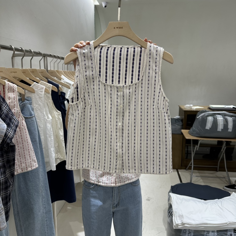 A WANT韓國代購女裝新款推薦時尚職業休閑熱賣襯衫蕾絲衫A WANT襯衫/蕾絲衫圖色2