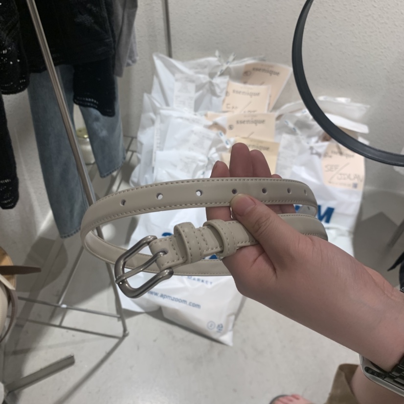 SSEMIENNE韓國直郵女裝新款26春夏熱賣推薦休閑時尚人氣腰帶SSENIQUE/SSEMIENNE腰帶圖色2