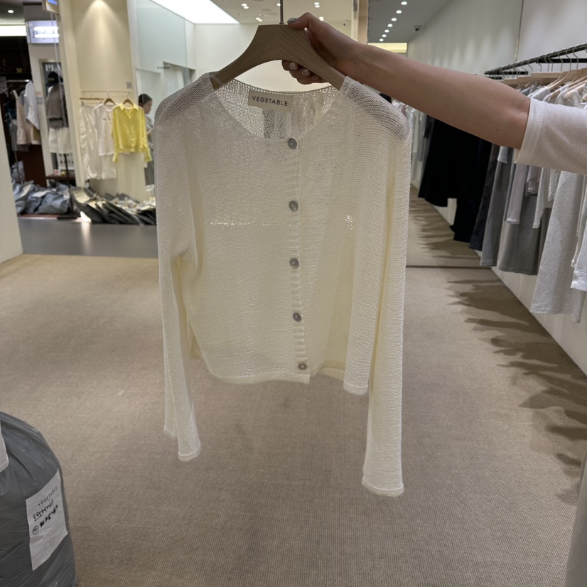 VEGETABLE韓國直郵實拍女士新品人氣推薦時尚休閑職業針織衫VEGETABLE針織衫圖色1