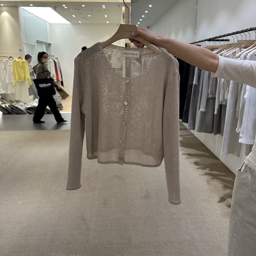 VEGETABLE韓國直郵實拍女士新品人氣推薦時尚休閑職業針織衫VEGETABLE針織衫圖色2