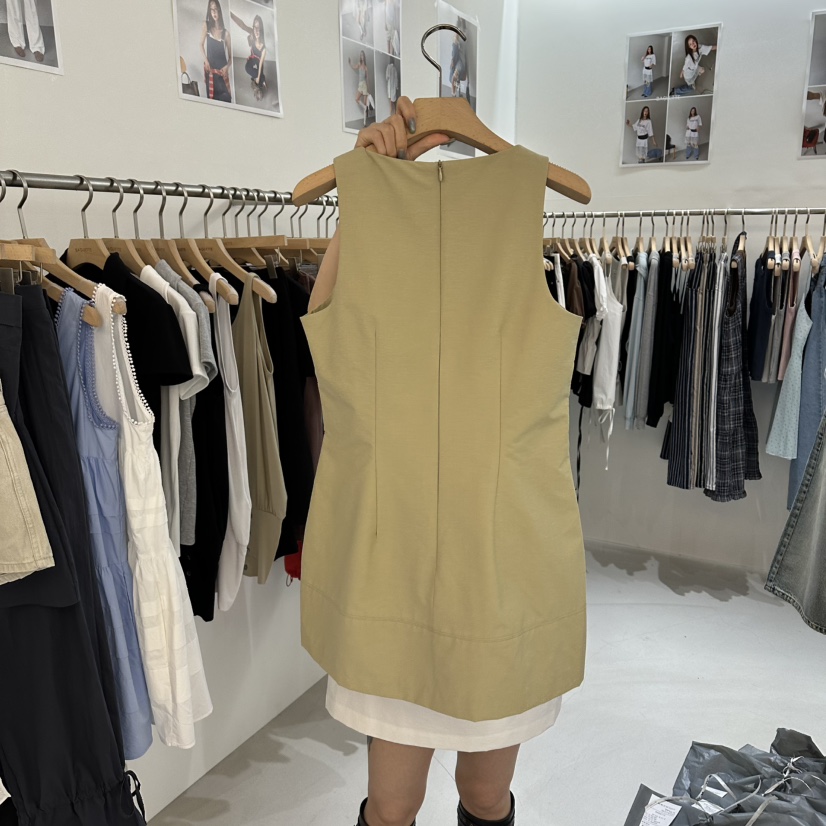 BAGUETTE-P韓國直郵實拍女裝新款26春夏時尚熱賣休閑連衣裙BAGUETTE-P連衣裙